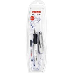 Herlitz Pióro wieczne My.Pen biało/czarny 5342515 4008110380605