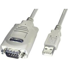 Kabel USB Lindy USB-A - RS-422 1 m Biały (42844) 5352709 4002888428446