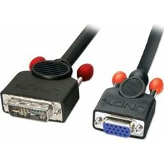 Kabel Lindy DVI-A - D-Sub (VGA) 3m czarny 5352758 4002888411578