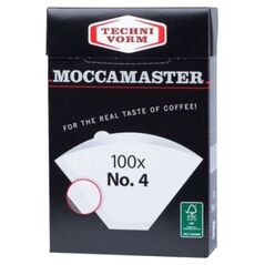 Moccamaster Filtry do kawy r. 4 100szt. 5626187 8712072850224