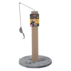Zolux Drapak sizal słupek z zabawką szary 63 cm 5645418 3336025040491
