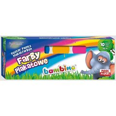 St. Majewski Farby plakatowe 10kol 20ml MAJEWSKI 5652151 5903235005008