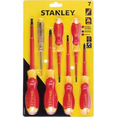 Stanley Zestaw wkrętaków izolowanych 7szt VDE +tester (STHT60031-0) 5770500 3253560600310
