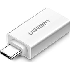 Adapter USB Ugreen USB-C - USB Srebrny  (30155) 5857656 6957303831555