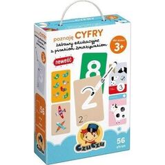 Bright Junior Media Poznaję Cyfry Zabawy Edukacyjne Z Pisakiem Zmazywakiem Czuczu 5884401 9788365773531