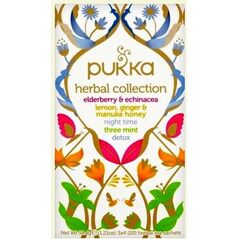 Pukka Herbs Pukka Herbal Collection Tea Bags 20 (Anglia) uniwersalny 6016314 5060229012371