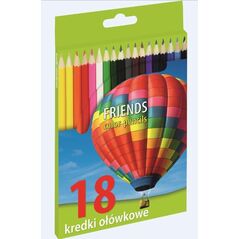 Grand Kredki ołówkowe 18 kolorów INIONL 6019801 5903364258573