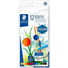 Staedtler Kredki akwarelowe sześciokątne 12 kolorów 6019841 4007817052259