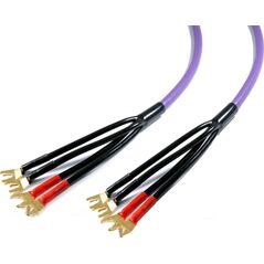 Kabel Melodika Widły - Widły 7.5m fioletowy 6030755 5907609005564