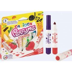 Carioca Pisaki zapachowe Perfume Stemple 8 kolorów 6038580 8003511429881