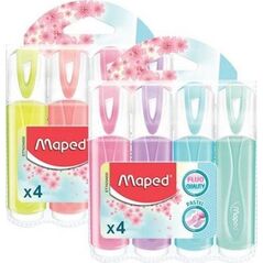 Maped Zakreślacz Fluo Peps pastel 4 kolory 6038780 3154147425466