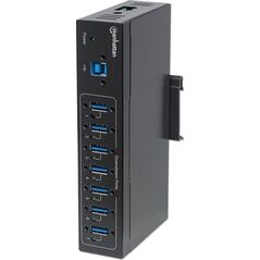 HUB USB Manhattan Manhattan 7-Port USB3.0 Hub Industrieanwendungen 6046260 766623164405