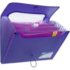 Strigo Teczka A4 z 12 przekładkami V-file fiolet STRIGO 6052897 6930518940168