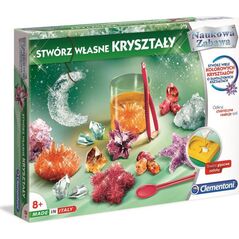 Clementoni Naukowa zabawa.Stwórz własne kryształy 6077123 8005125500697