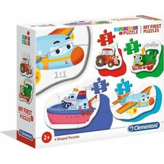 Clementoni Moje pierwsze puzzle Means of transport 6077784 8005125208111