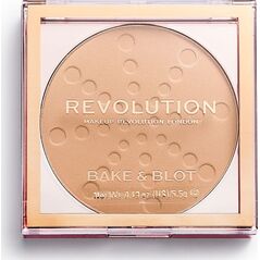 Makeup Revolution Puder w kamieniu Bake & Blot Beige 6079392 5057566078313