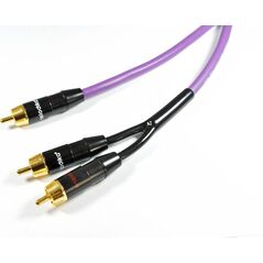 Kabel Melodika RCA (Cinch) - RCA (Cinch) x2 15m fioletowy 6094404 5907609003010