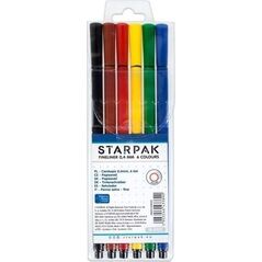 Starpak Cienkopisy 6 kolorów okrągłe 0,4 mm 6106009 5903246433890
