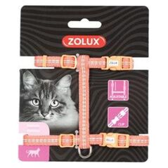 Zolux Szelki nylon regul. TEMPO kol. pomarańczowy 6107014 3336025200338