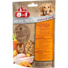 8in1 Przysmak 8in1 Dog Freeze Dried Chicken/Carrots 50 g 6107150 4048422146124
