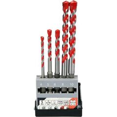 Wiertło Yato `Wiertło uniwersalne kpl.4,0-10 mm.uchwyt 1/4"Hex kpl. 5szt.(beton,ceramika,stal,alum.,PCV,drewno) 6225598 5906083038372