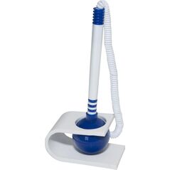 Office Products DŁUGOPIS OFFICE PRODUCTS NA SPRĘŻYNCE STOJĄCY SAMOPRZYLEPNY BIAŁO-NIEBIESKI 6229691 5901503693681