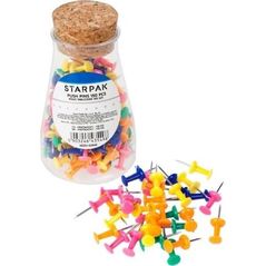 Starpak Pinezki kolorowe 150el 6262883 5903246435498