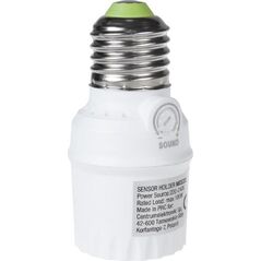 Maclean Oprawa żarówki E27 Maclean MCE232 z czujnikiem dzwięku max 100W zakres 30dB - 90dB 6288605 5902211111610