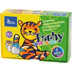 Tetis Farby plakatowe 6kol 20ml 6296776 5906858029932