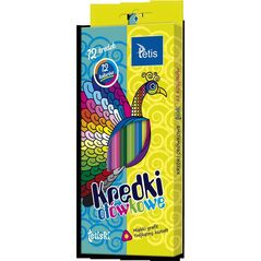 Tetis Kredki tetiski trójkątne 12kol 6296777 5903242101465