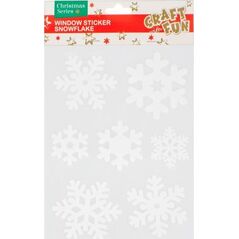 Craft with Fun CF OZDOBA BN NAKLEJKI NA SZYBE 17X29 PBH 12/288 6302549 5902643698383