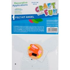 Craft with Fun CF ZESTAW KREATYWNY FILC ANIOL 23X29 PBH 12/288 6302628 5903246461169