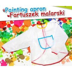 Gimboo FARTUSZEK MALARSKI GIMBOO TRANSPARENTNY 6320916 5901503686812