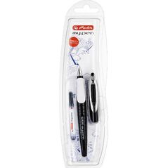 Herlitz Pióro wieczne My.pen M Czarno/białe 6403373 4008110380612