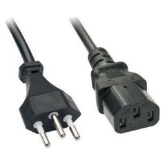 Kabel zasilający Lindy Lindy IEC-Netzkabel Schweiz IEC320 C13 5m 6414524 4002888304191