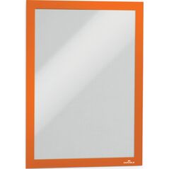 Durable A4 SAMOPRZYLEPNE RAMKI MAGNETYCZNE POMARAŃCZOWE 10 SZT. 6415750 4005546405841