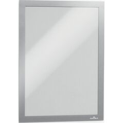 Durable A4 SAMOPRZYLEPNE RAMKI MAGNETYCZNE SREBRNE 10 SZT. 6415752 4005546405858