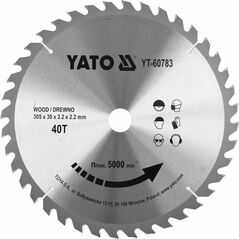Yato YATO PIŁA TARCZ.WID. 305*40*30 60783 YT-60783 6418322 5906083053078