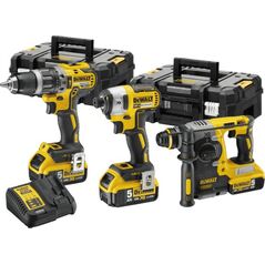 Zestaw elektronarzędzi Dewalt 9-elementowy (DCK368P3T-QW) 6420626 5054905025410