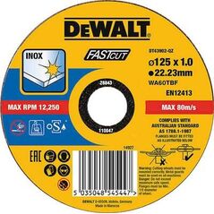 Dewalt tarcza do metalu 125x1,0mm (DT43902-QZ) 6420762 5035048545447