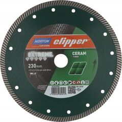 Norton Clipper Clipper tarcza diamentowa EXTREME CERAMIC TURBO H10  230x25.4 (70184627653) 6420814 5450248385813