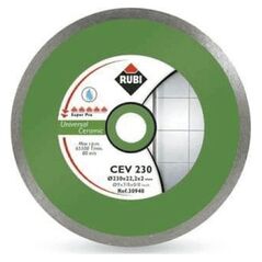 Rubi tarcza diamentowa do ceramiki CEV 200 x 25,4mm SuperPro (30946) 6420832 8413797309461