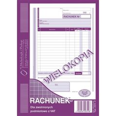 Michalczyk & Prokop Rachunek dla zwolnionych z VAT (pion) A5 80 (223-3) 6425190 5906858003598