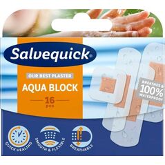 Cederroth Salvequick Aqua Block 1op. (16 szt.) 6425588 7310610014032