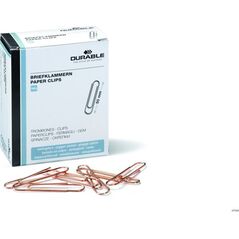 Durable DURABLE Briefklammern 50mm verkupfert 100 Stück 6450273 4005546104522