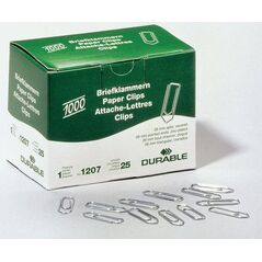 Durable Spinacze 26 mm cynkowane 1000 szt. 6450283 4005546102030