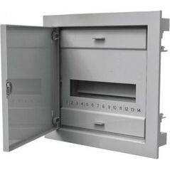 Pawbol Rozdzielnica modułowa 1x12 podtynkowa z metalowymi drzwiami IP40 N+PE C.1512 6459712 5901350808290