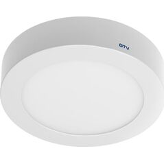 Lampa sufitowa GTV Oprawa downlight LED ORIS PLUS 13W 1020lm 120° IP20 4000K natynkowa biała LD-ORN13W-NBP 6460055 5902801243363