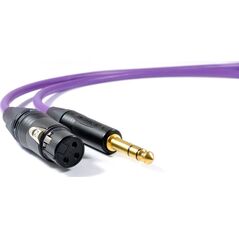 Kabel Melodika Jack 6.3mm - XLR 4m fioletowy 6466706 5907609005328