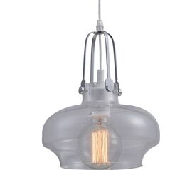 Lampa wisząca Platinet PLATINET PENDANT LAMP ARTEMIS P150402L E27 GLASS+CLEAR 35x30 [44010] 6481845 5907595440103